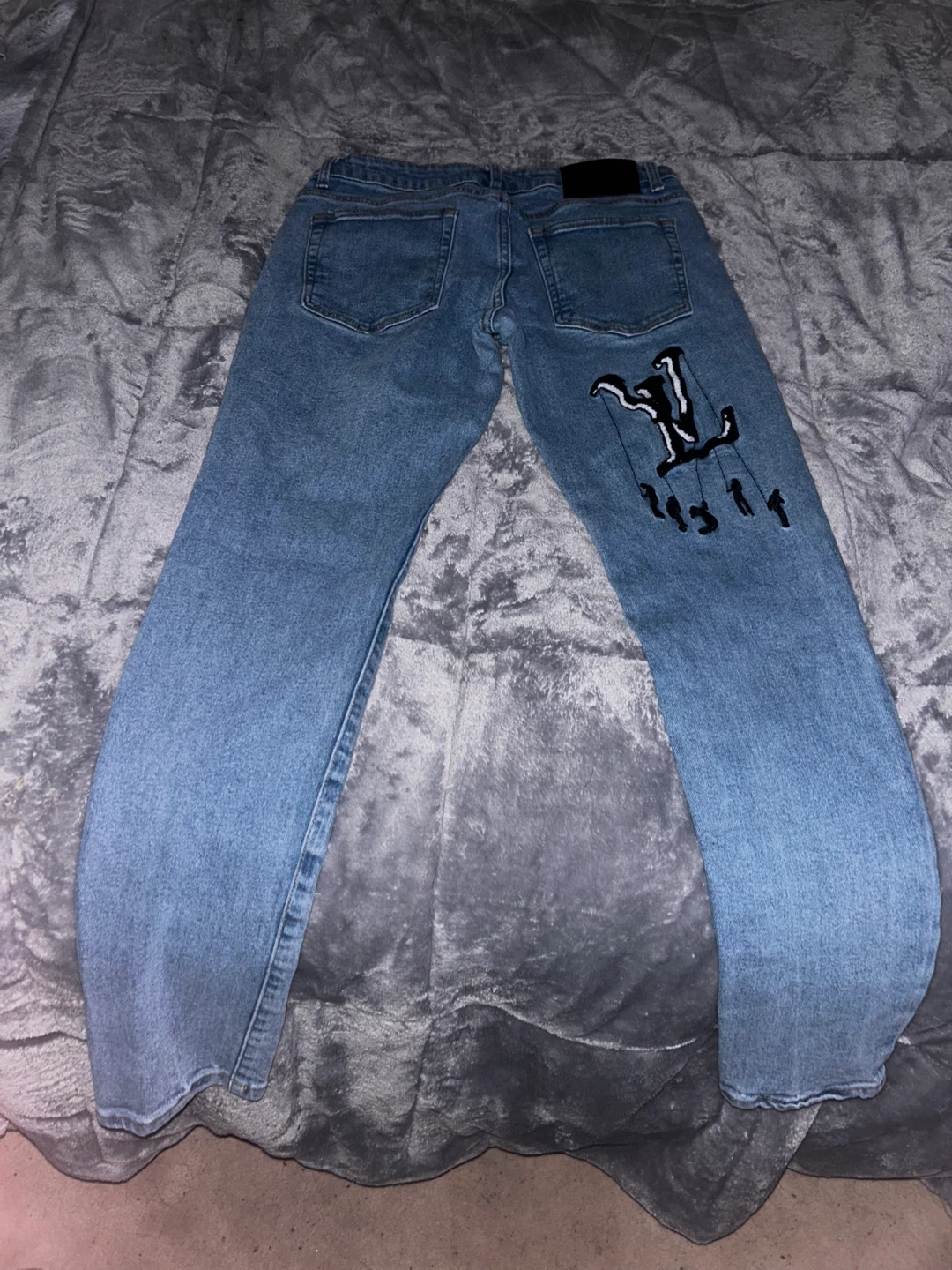 Louis Vuitton Blue Denim Jeans - photo 4
