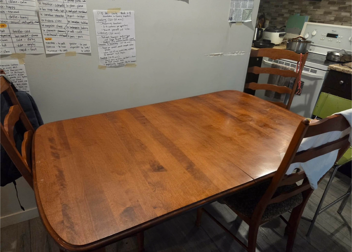 Solid Wood Dining Table