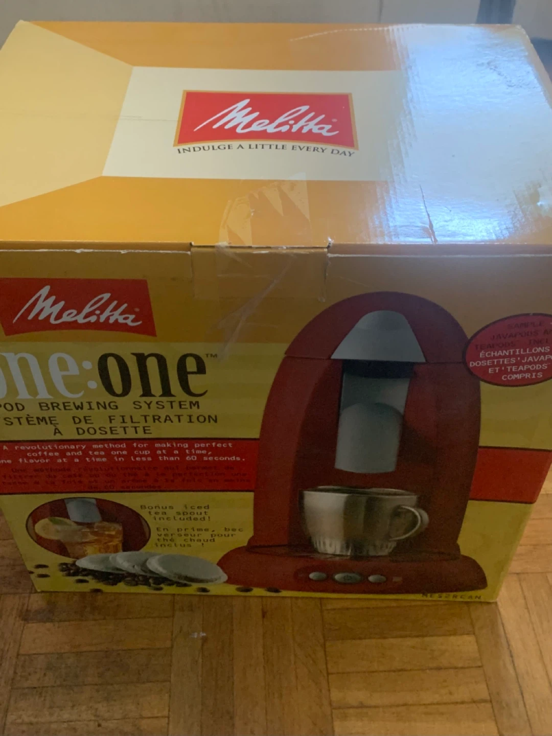 Melitta One:One Pod Brewing System - Red