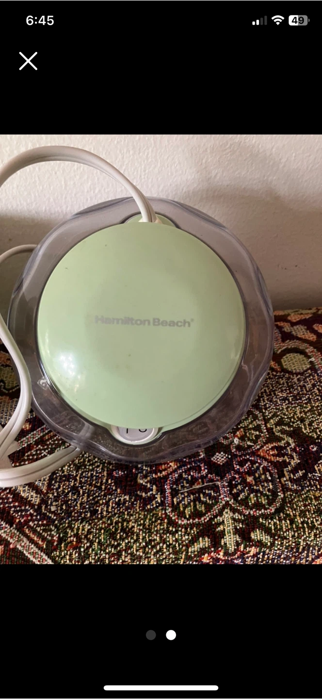 Hamilton Beach Half Pint Soft-Serve Ice Cream Maker - Green - photo 5