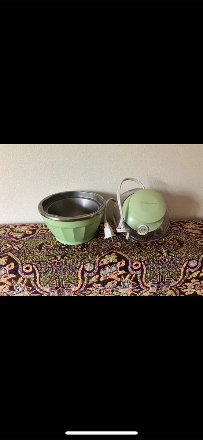 Hamilton Beach Half Pint Soft-Serve Ice Cream Maker - Green - photo 4