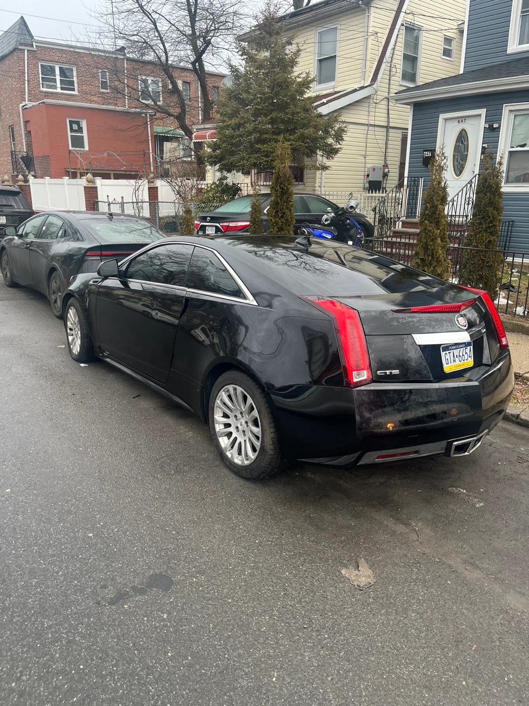 Black Cadillac CTS Coupe - photo 5