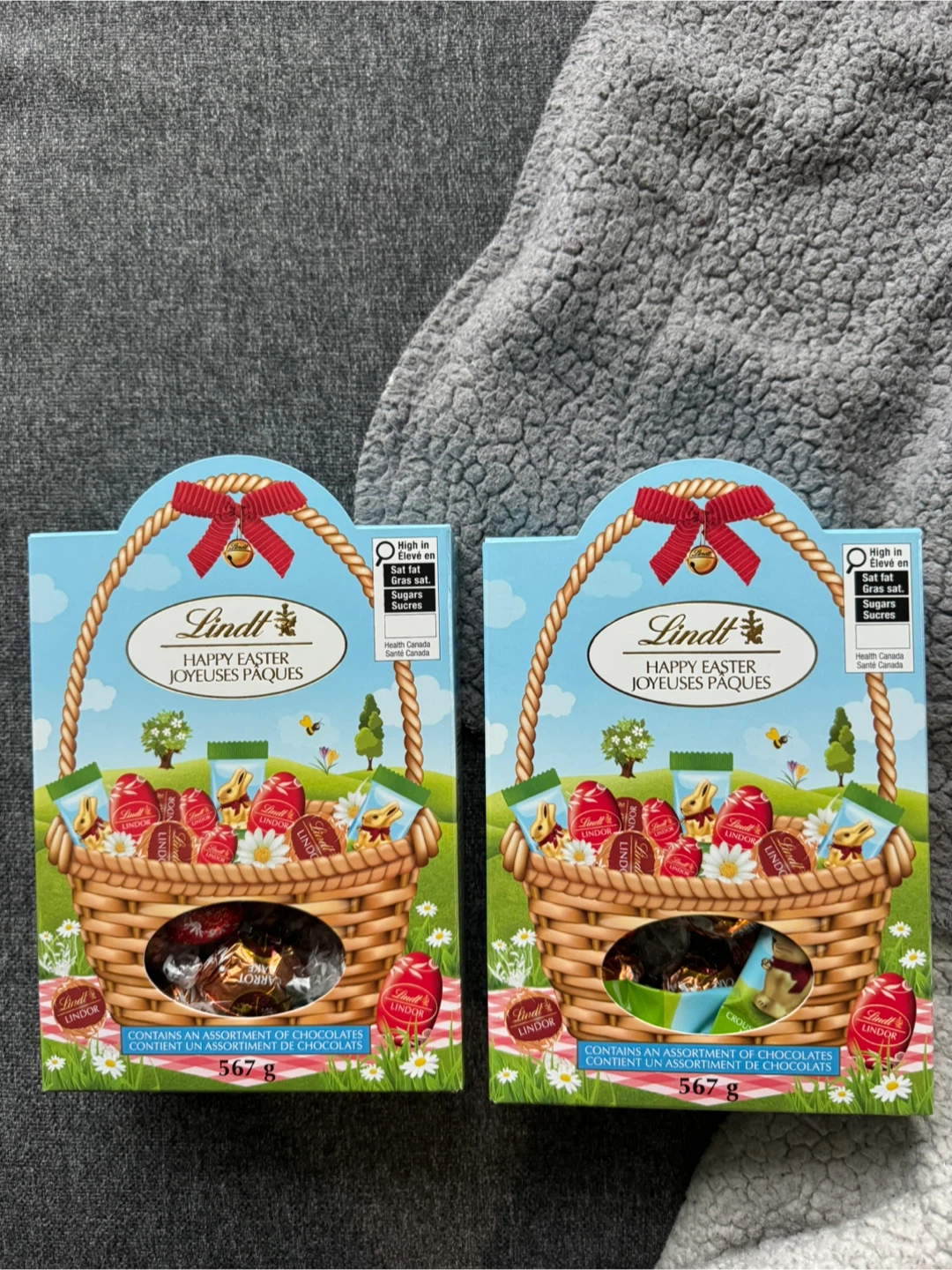 Lindt Happy Easter Chocolate Basket - 567g
