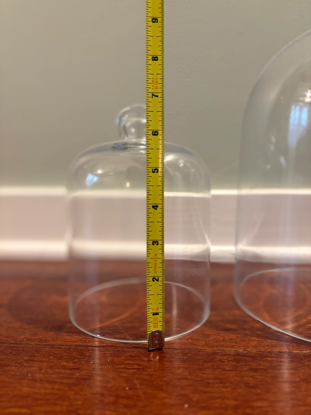 Set of 3 Glass Cloche Domes - photo 2