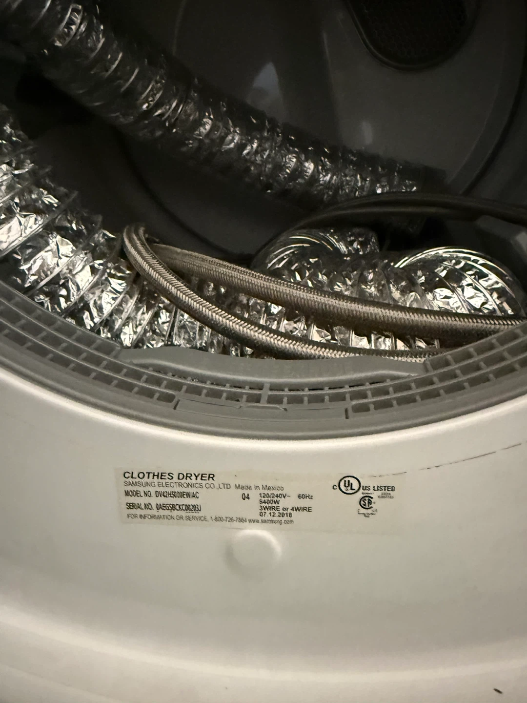 Samsung Clothes Dryer - photo 3
