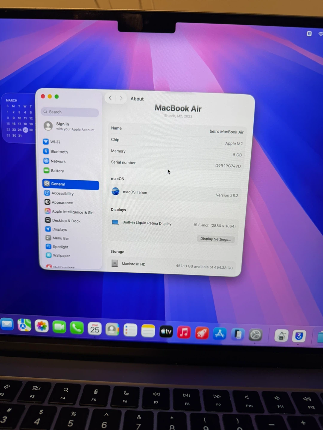 Apple MacBook Air 15inch M2 Laptop - photo 2