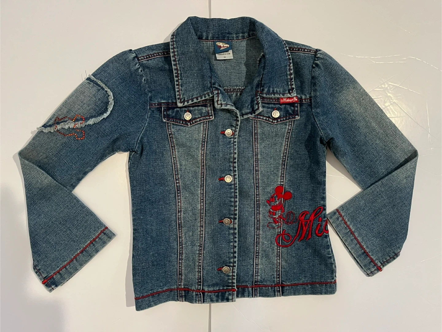 Vintage Mickey Mouse Denim Jacket