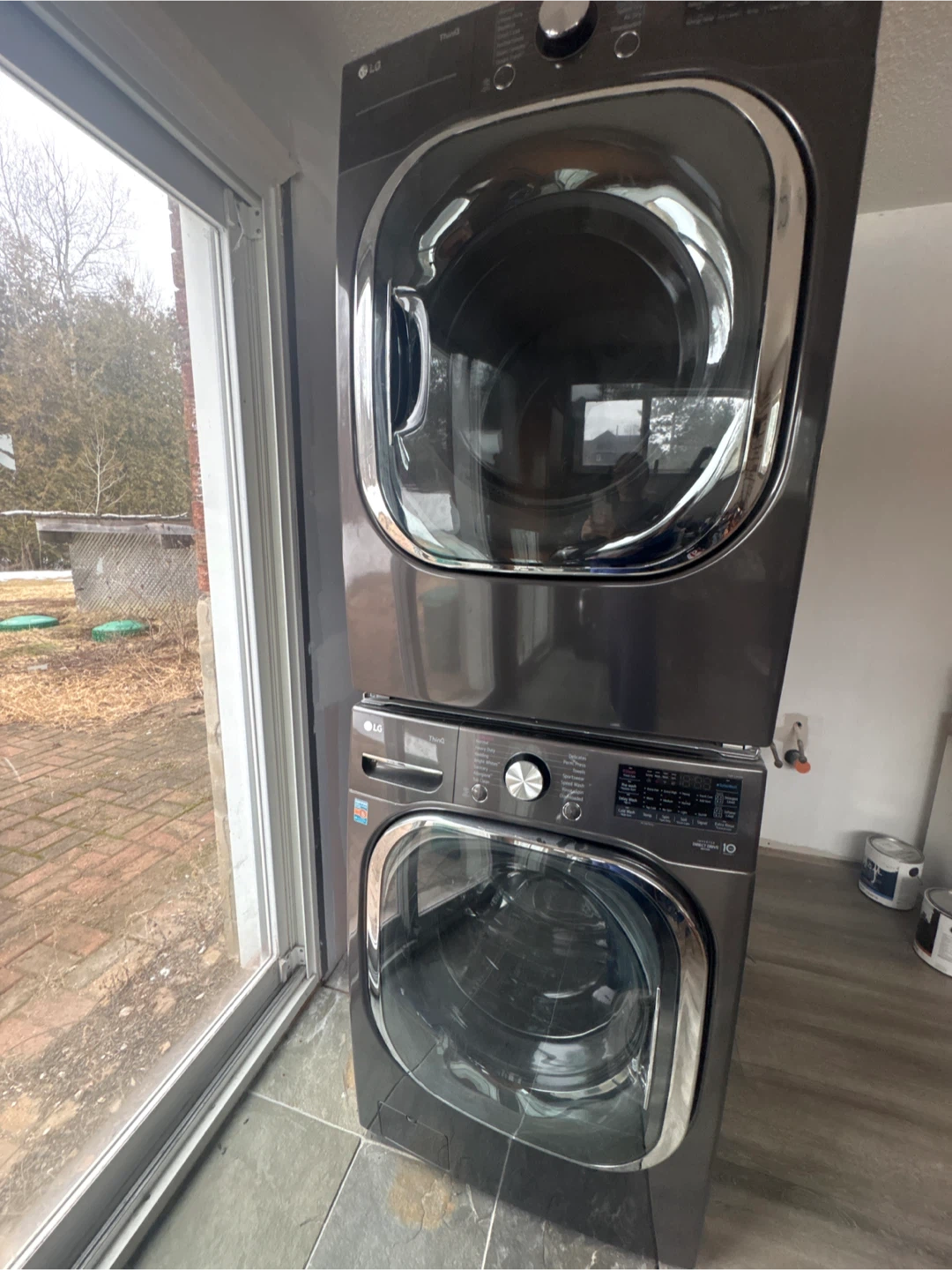 LG ThinQ Washer and Dryer Set