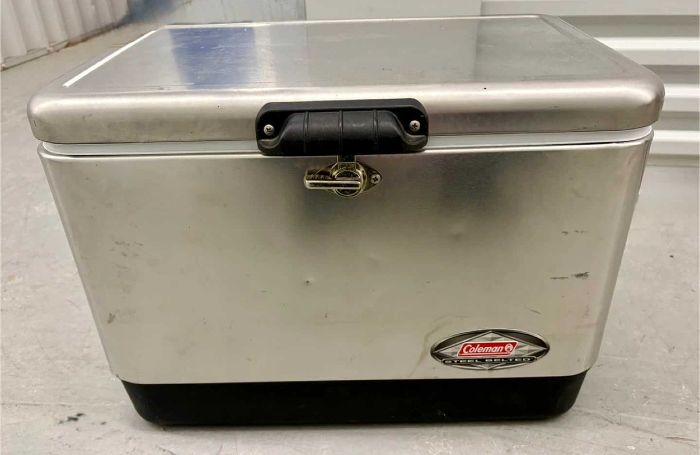 Vintage Coleman 54-quart Steel Belted Cooler
