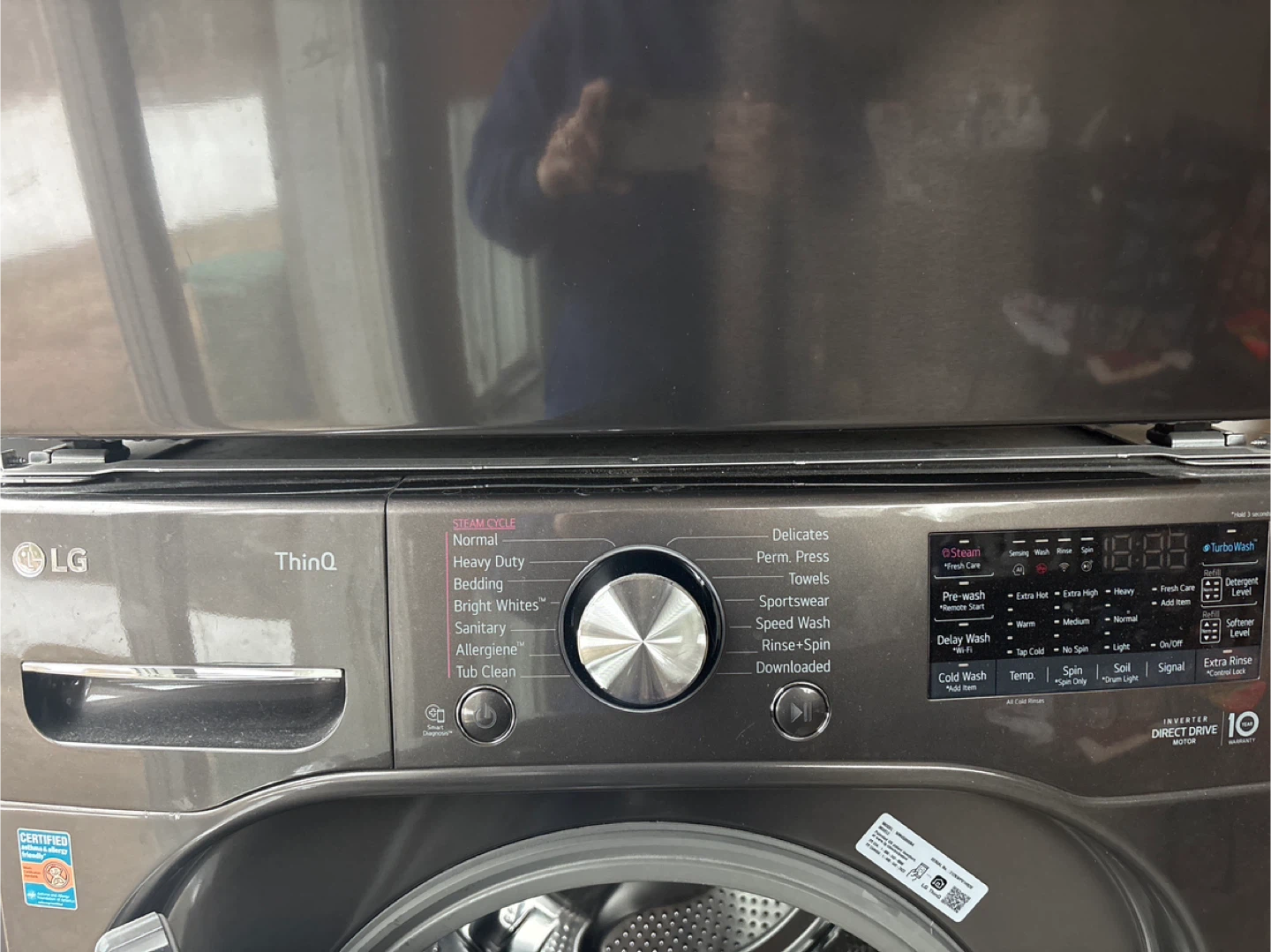 LG ThinQ Washer and Dryer Set - photo 4