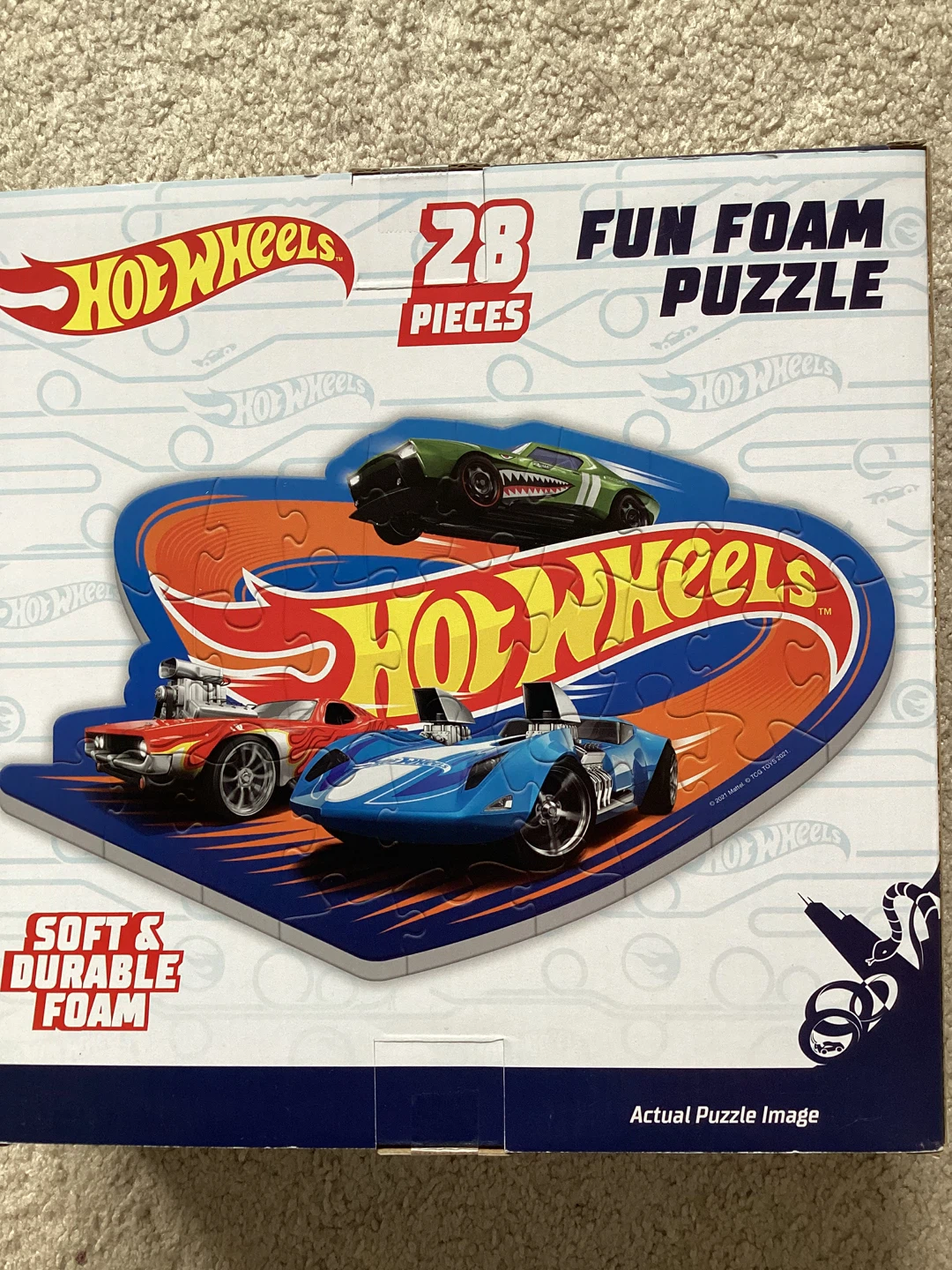 Hot Wheels 28 Piece Fun Foam Puzzle - photo 4
