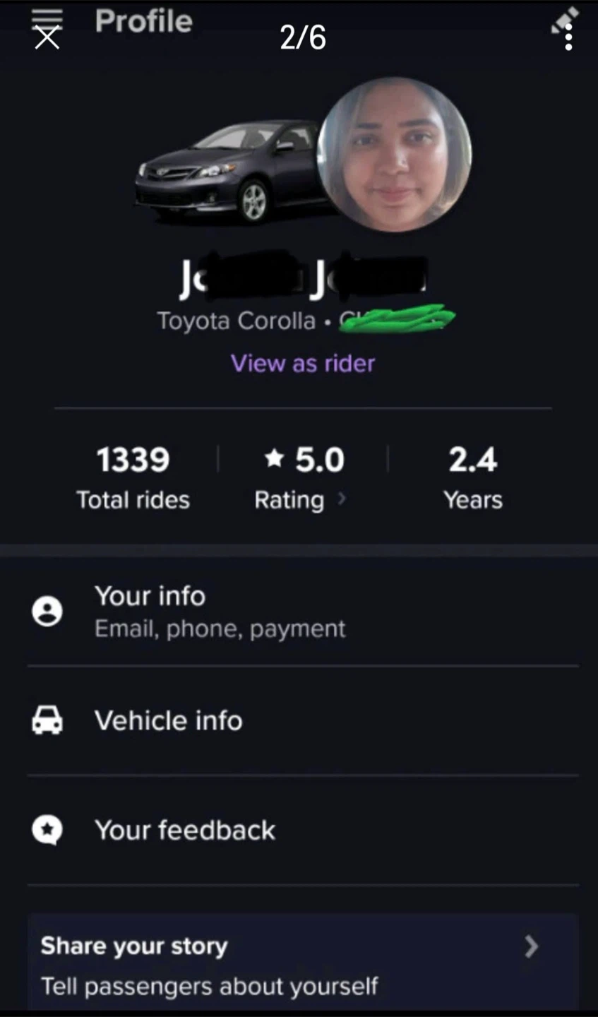 Oakville to Kitchener/waterloo (female driver) - photo 3