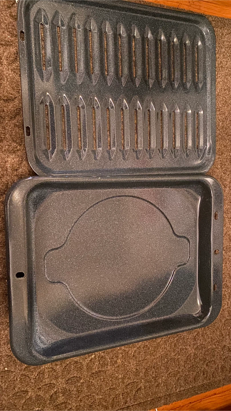 Grill Pan and Drip Tray Set - photo 3