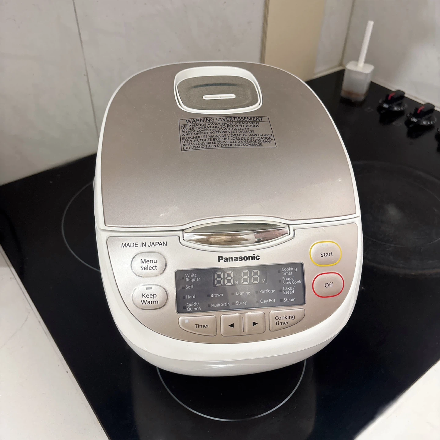 Panasonic Rice Cooker Made in Japan