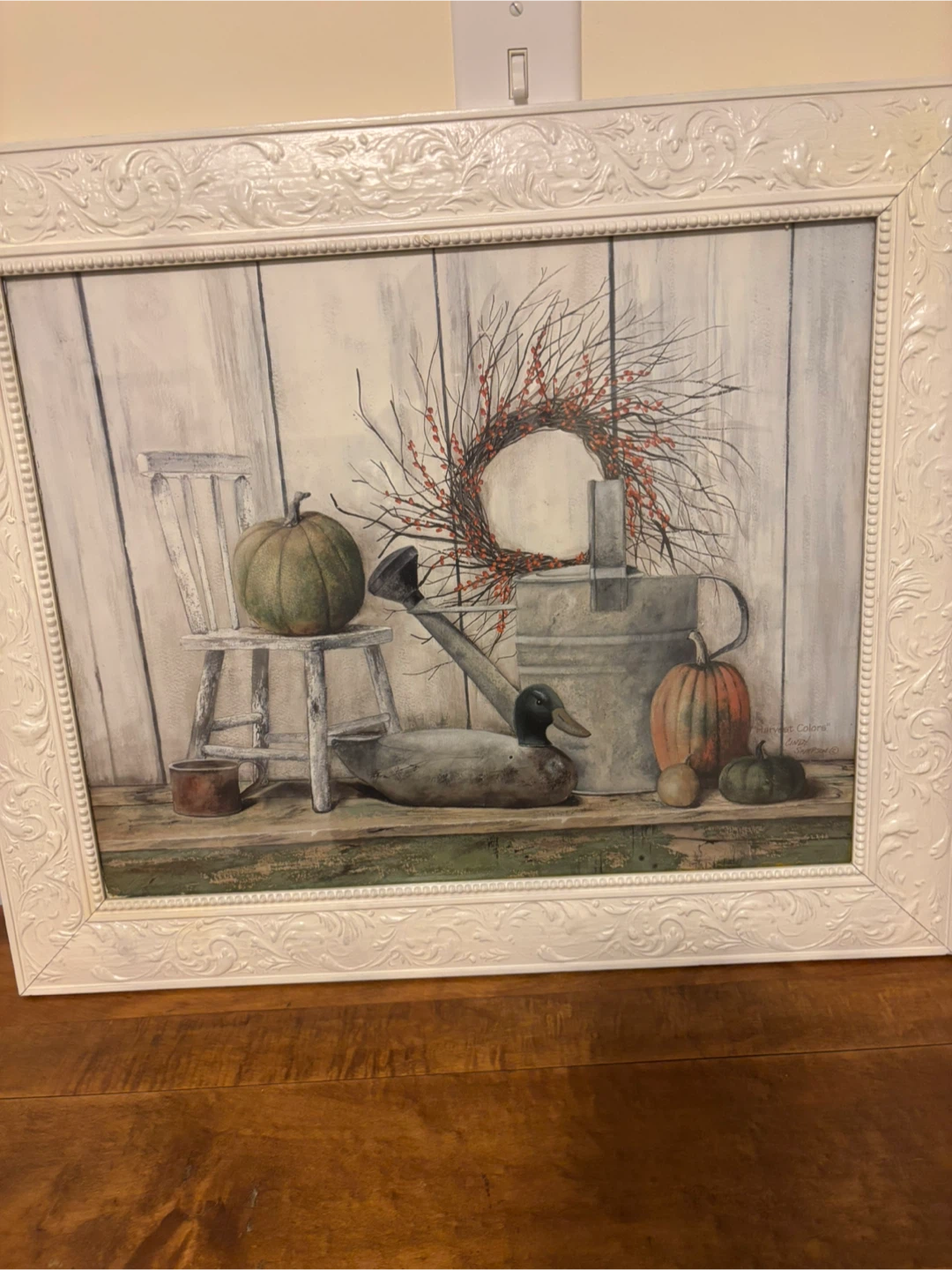 Framed Autumn Still Life Wall Art - photo 2