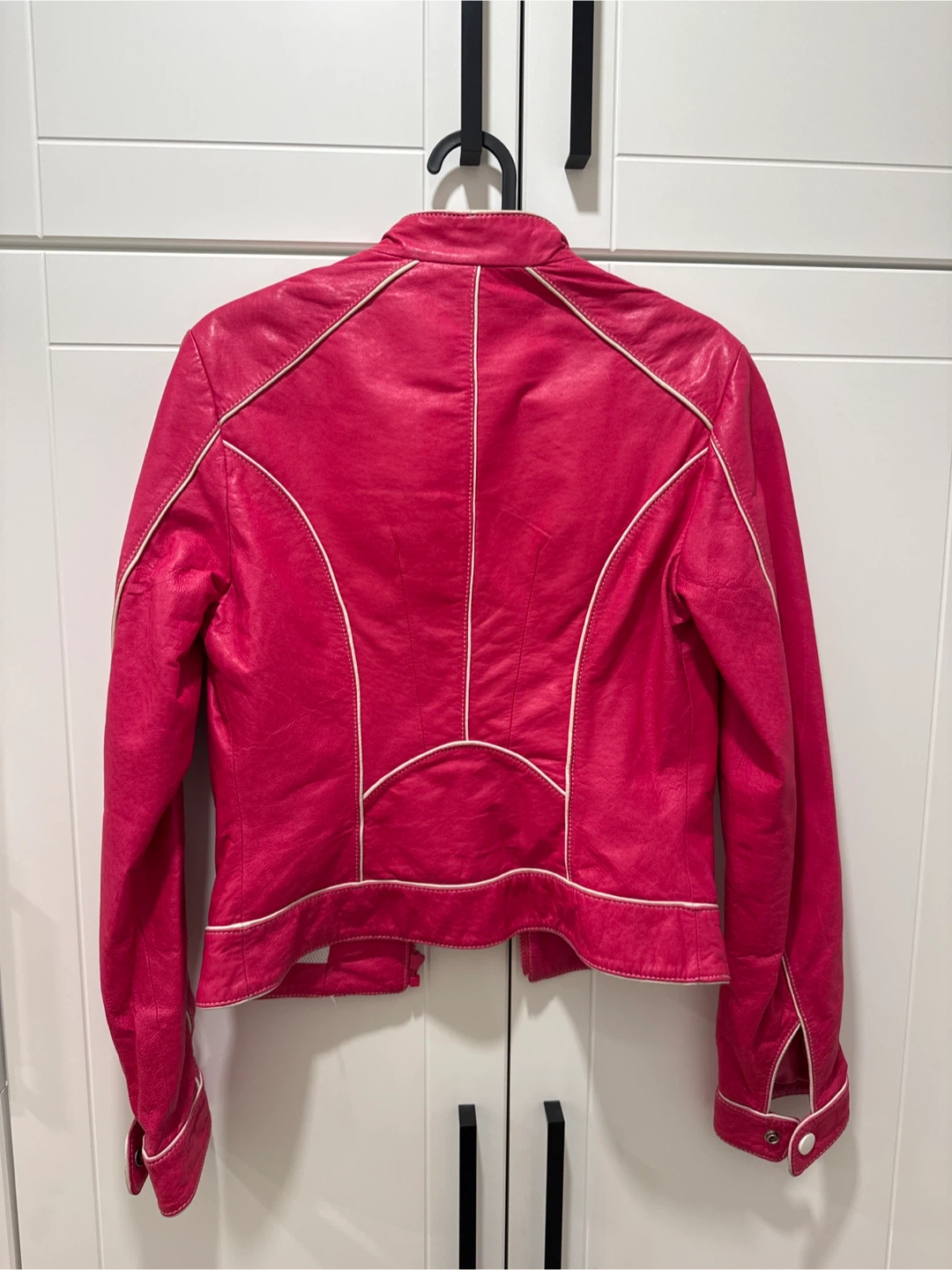 Danier -Pink Leather Jacket- XXS - photo 2