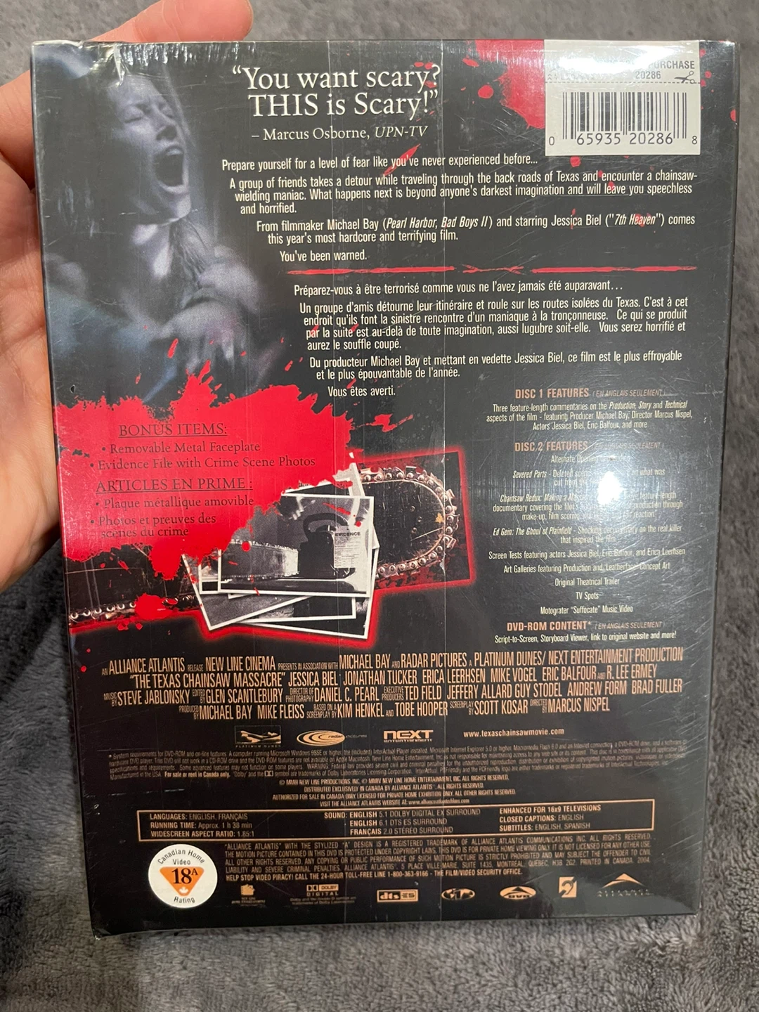 The Texas Chainsaw Massacre Platinum Series 2-DVD Set - photo 4