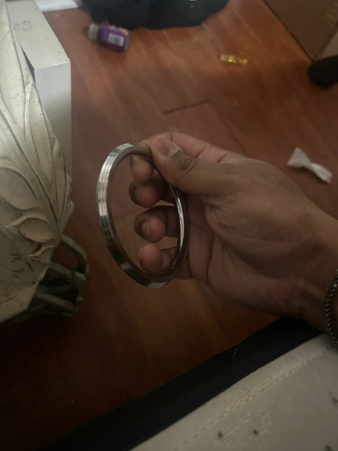 Silver Kada Bangle - photo 2