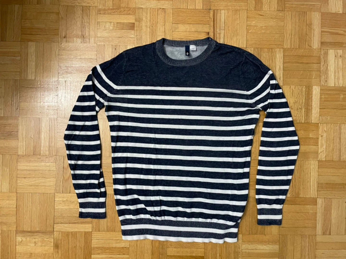 H&M Striped Crewneck Sweater - Size S