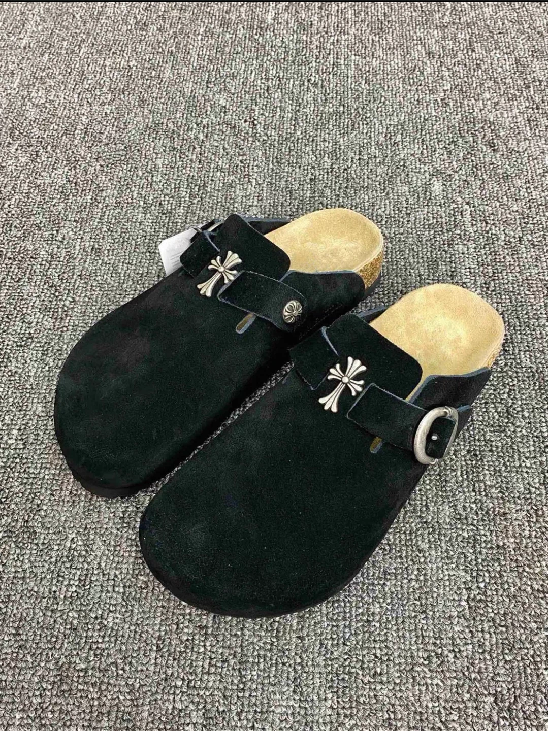 Chrome hearts Birkenstocks