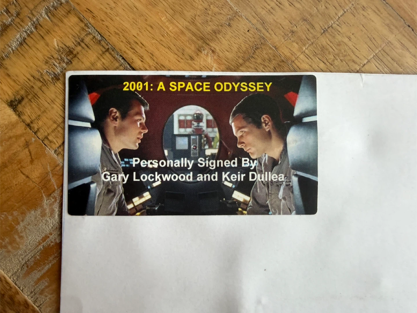 2001: A Space Odyssey - Dual-Signed Photo - photo 4