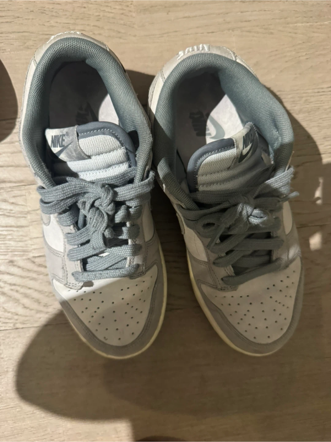 Nike Dunk Low Grey White Men's Shoes
