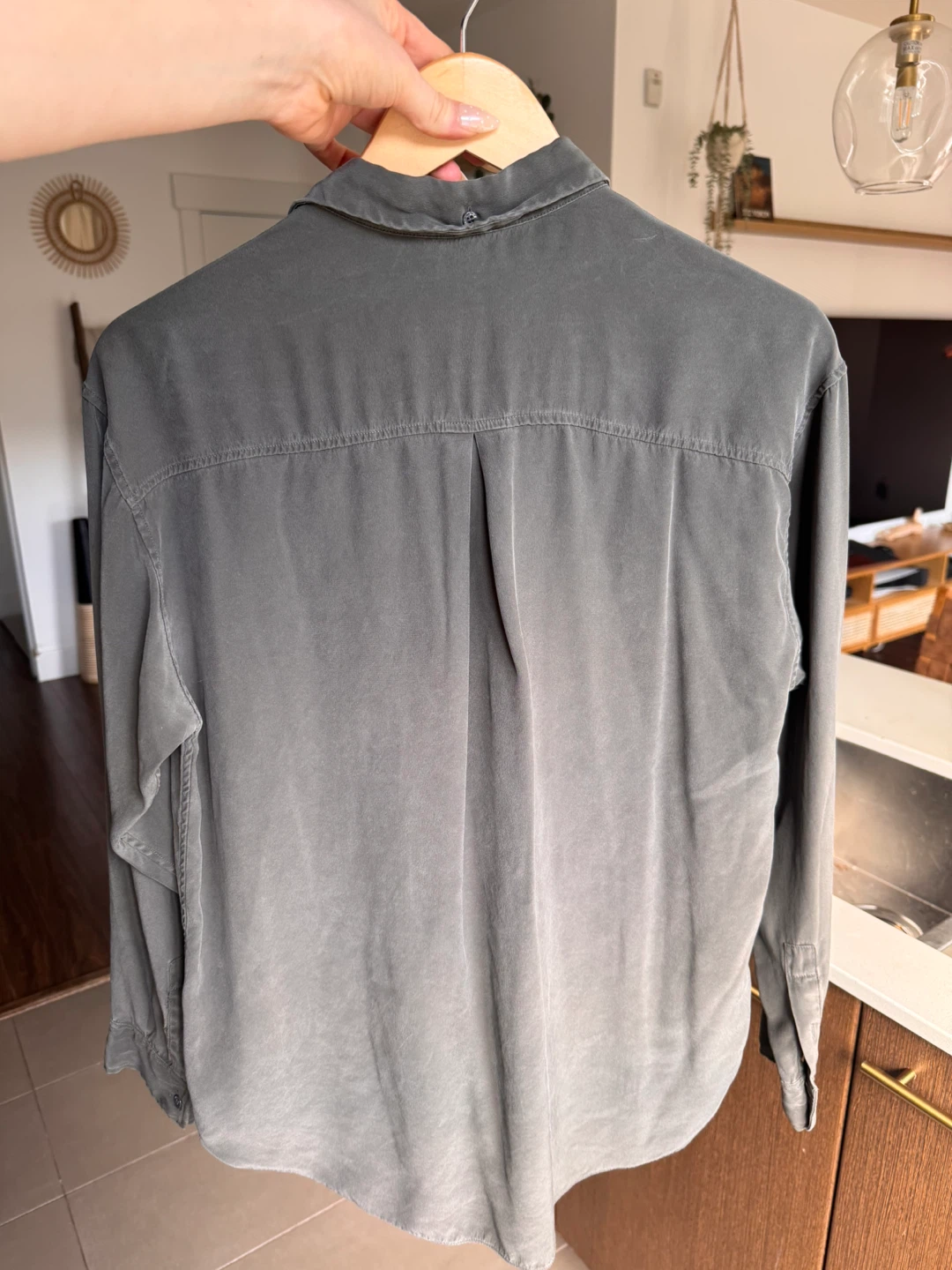 Wilfred 100% Silk Button-Up Shirt - photo 2