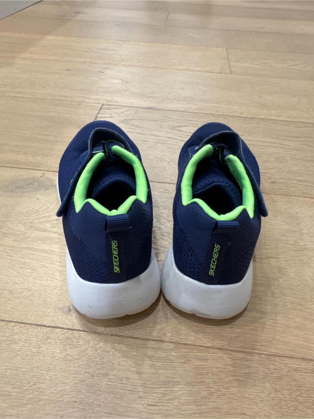 Skechers -Navy Blue- Running Shoes - Youth Size 4 - photo 3
