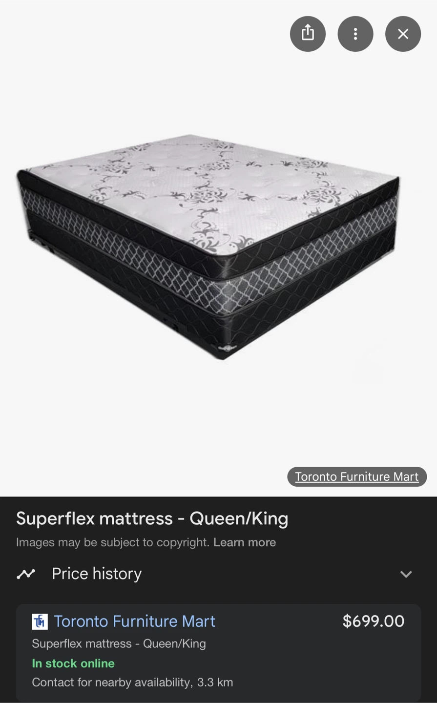 Superflex Queen/King Mattress
