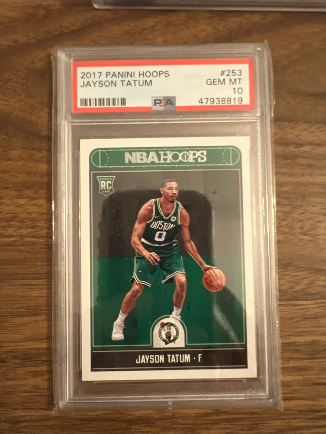 2017 Panini Hoops Jayson Tatum RC Gem Mint 10 Basketball Card