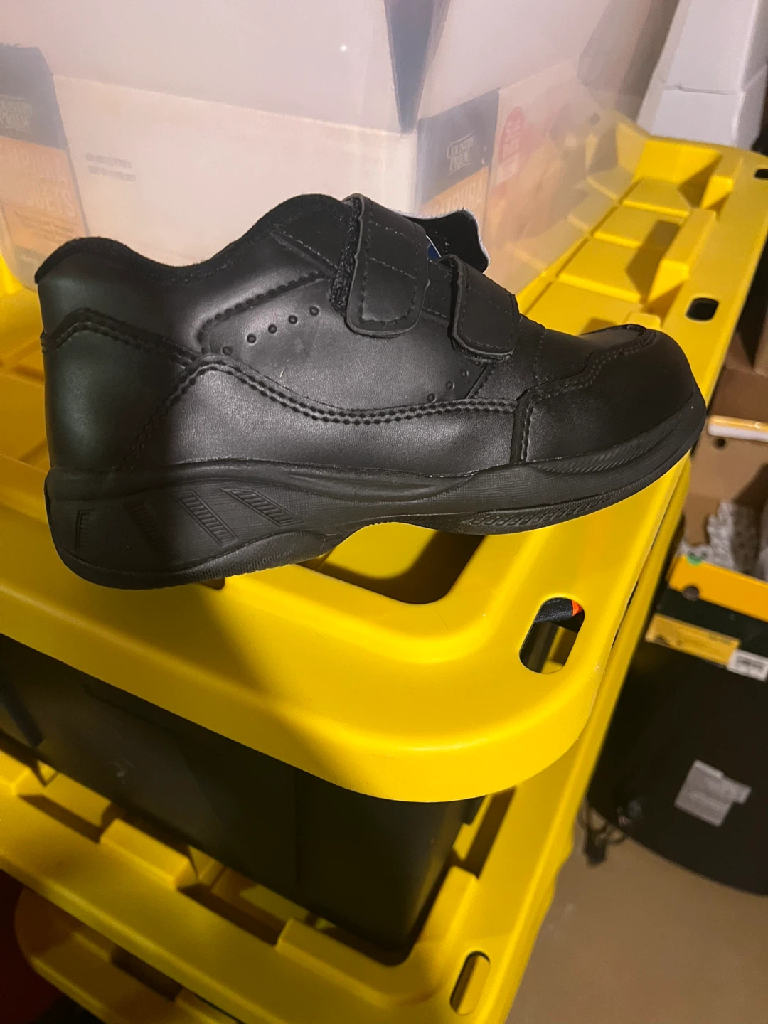 Ad Tec Men's Black Composite Toe Uniform Shoes - photo 3