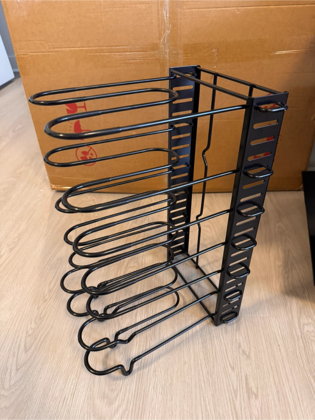 Brand new Black Metal Pot and Pan Organizer Rack