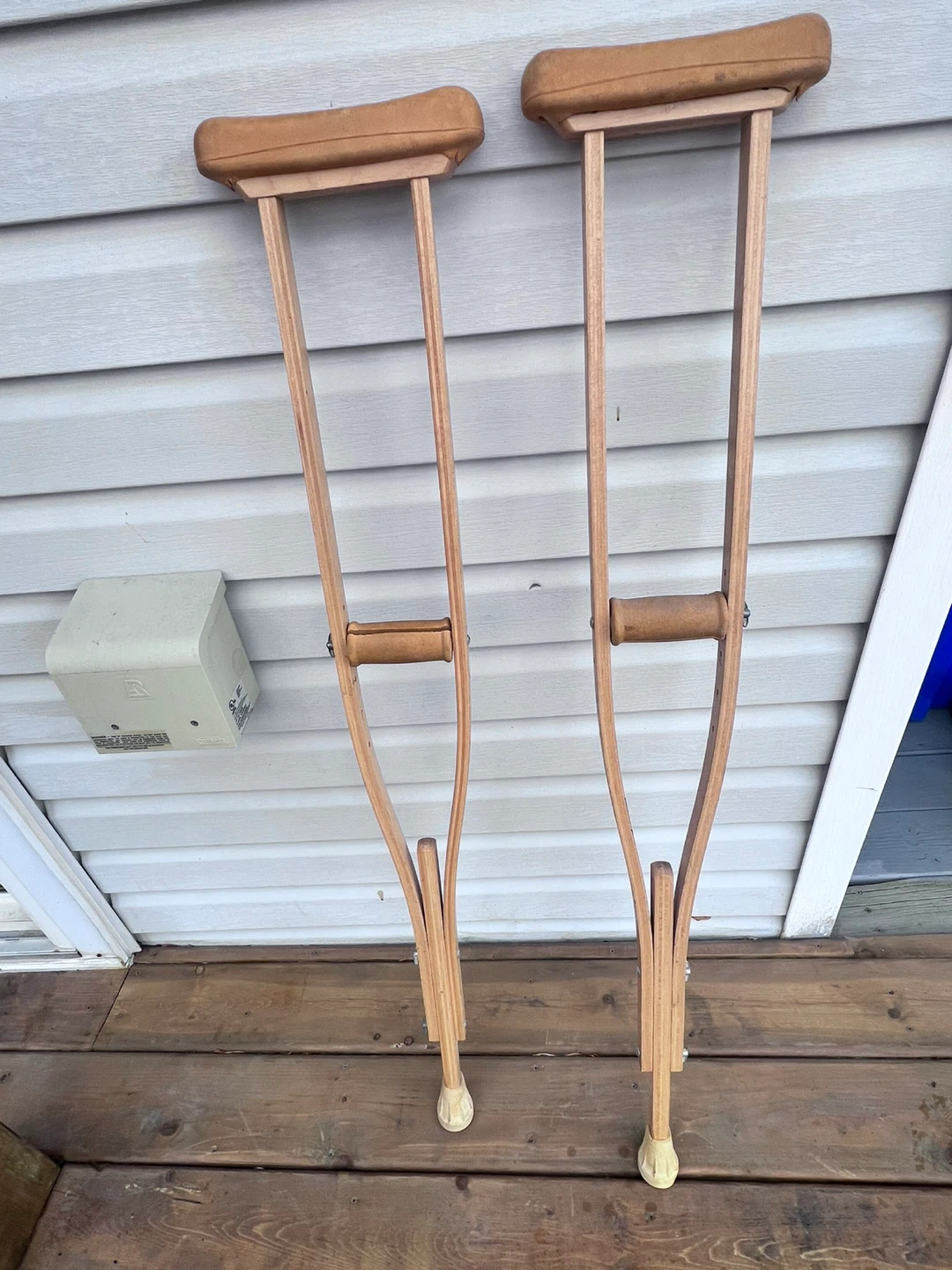 Wooden Crutches - photo 3