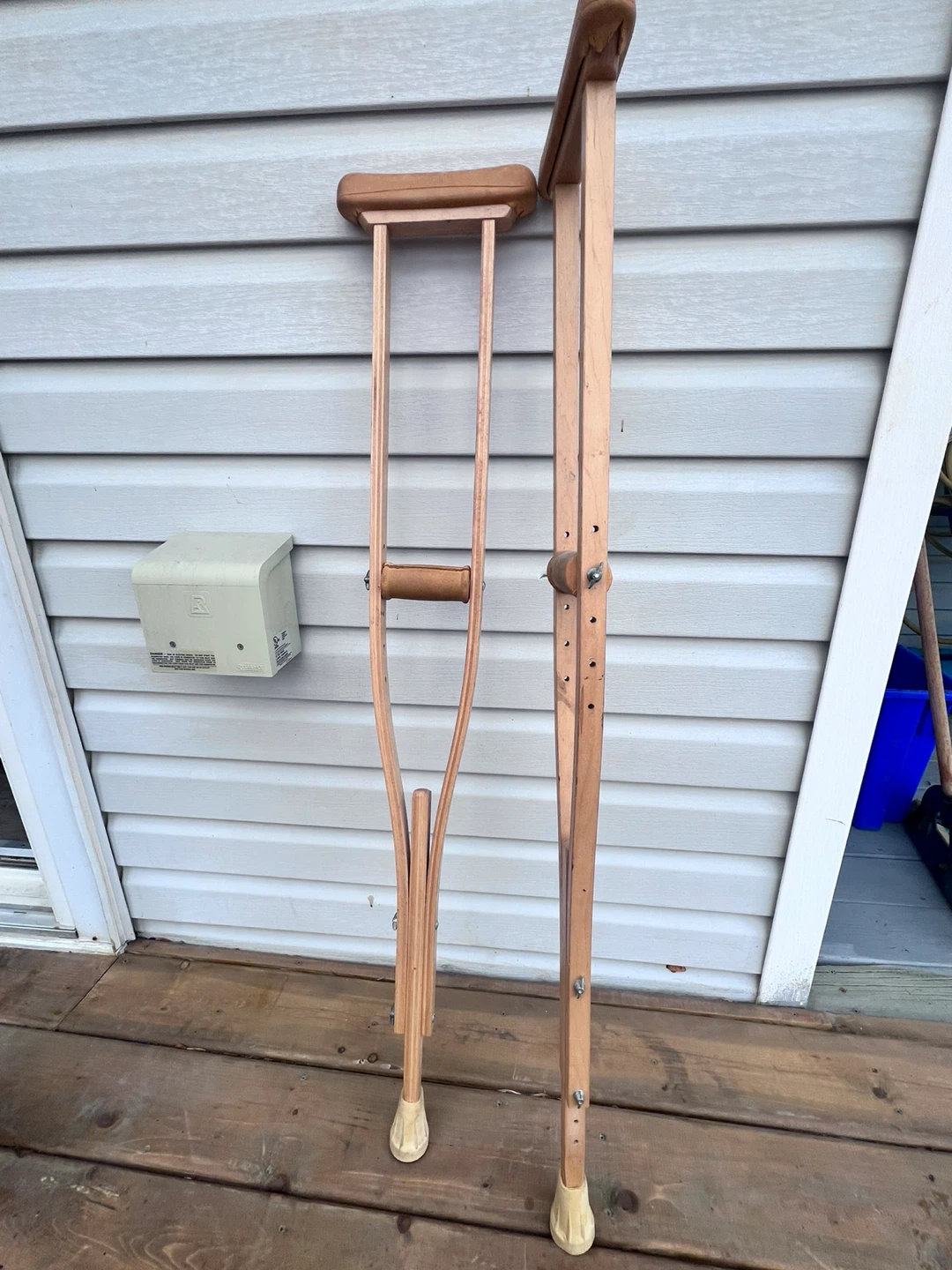 Wooden Crutches - photo 2