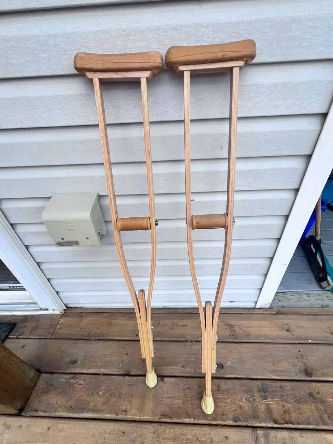 Wooden Crutches