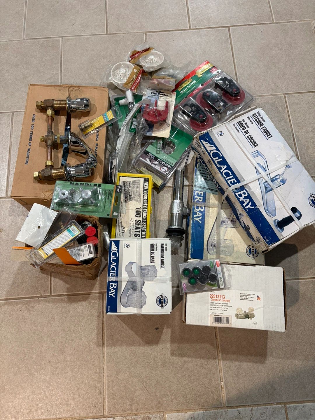 Plumbing Fixtures & Parts Assortment - photo 2