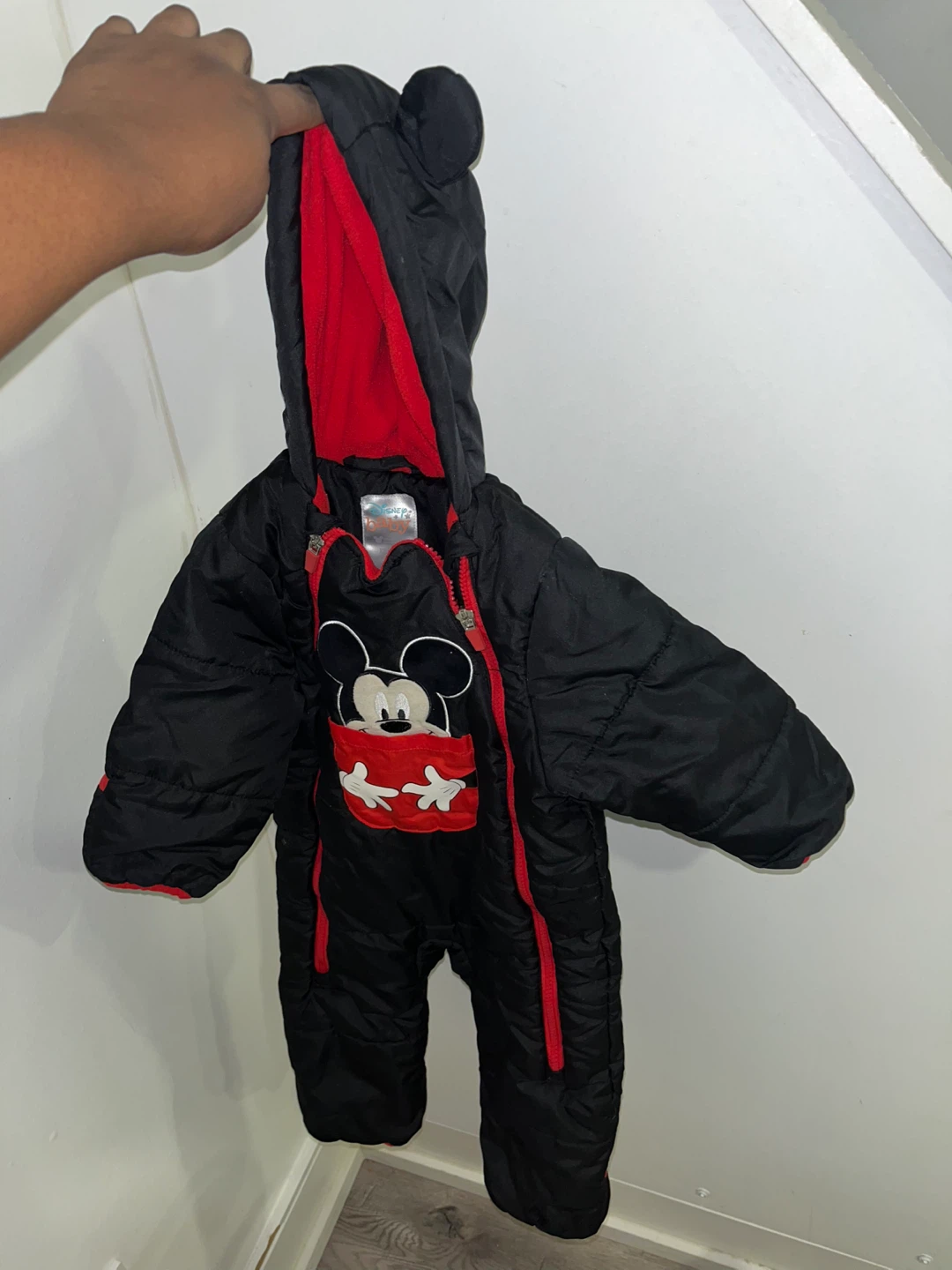 Disney Baby Mickey Mouse Snowsuit - 12-18 Months
