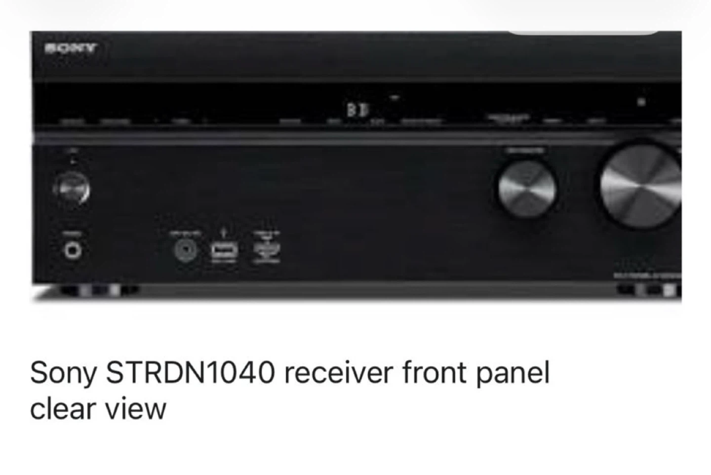 Sony AV Receiver