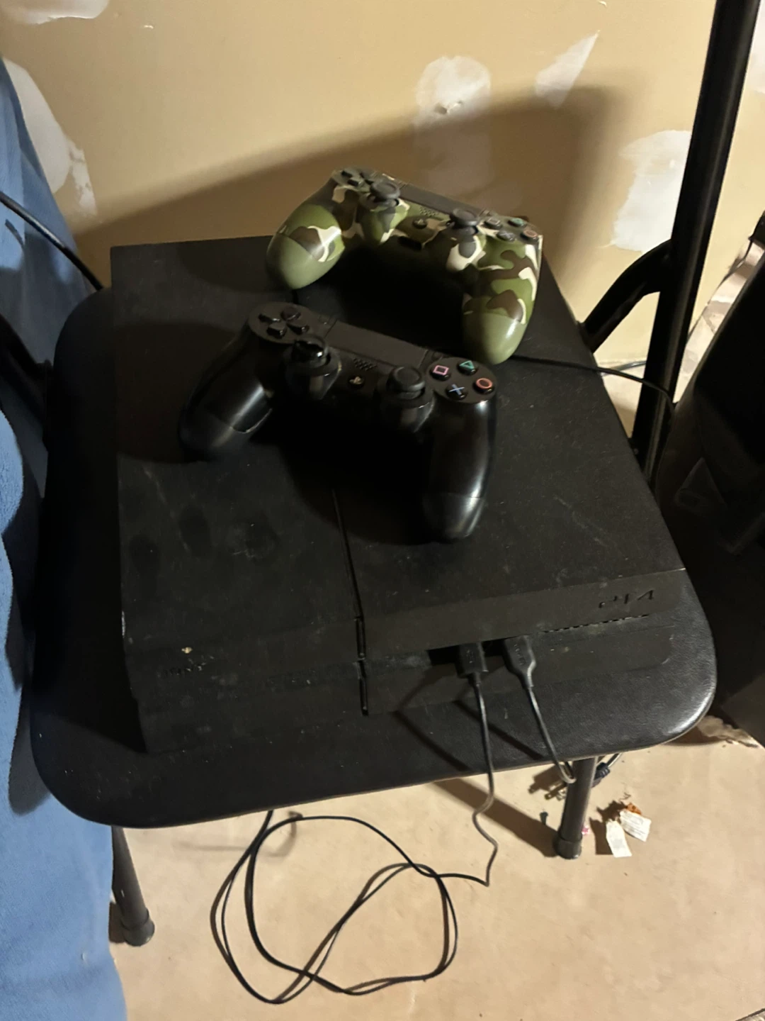 PlayStation 4 Console with Two Controllers
