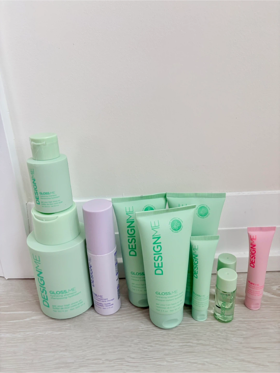 DESIGN.ME Gloss.Me Hydrating Hair Treatment Set