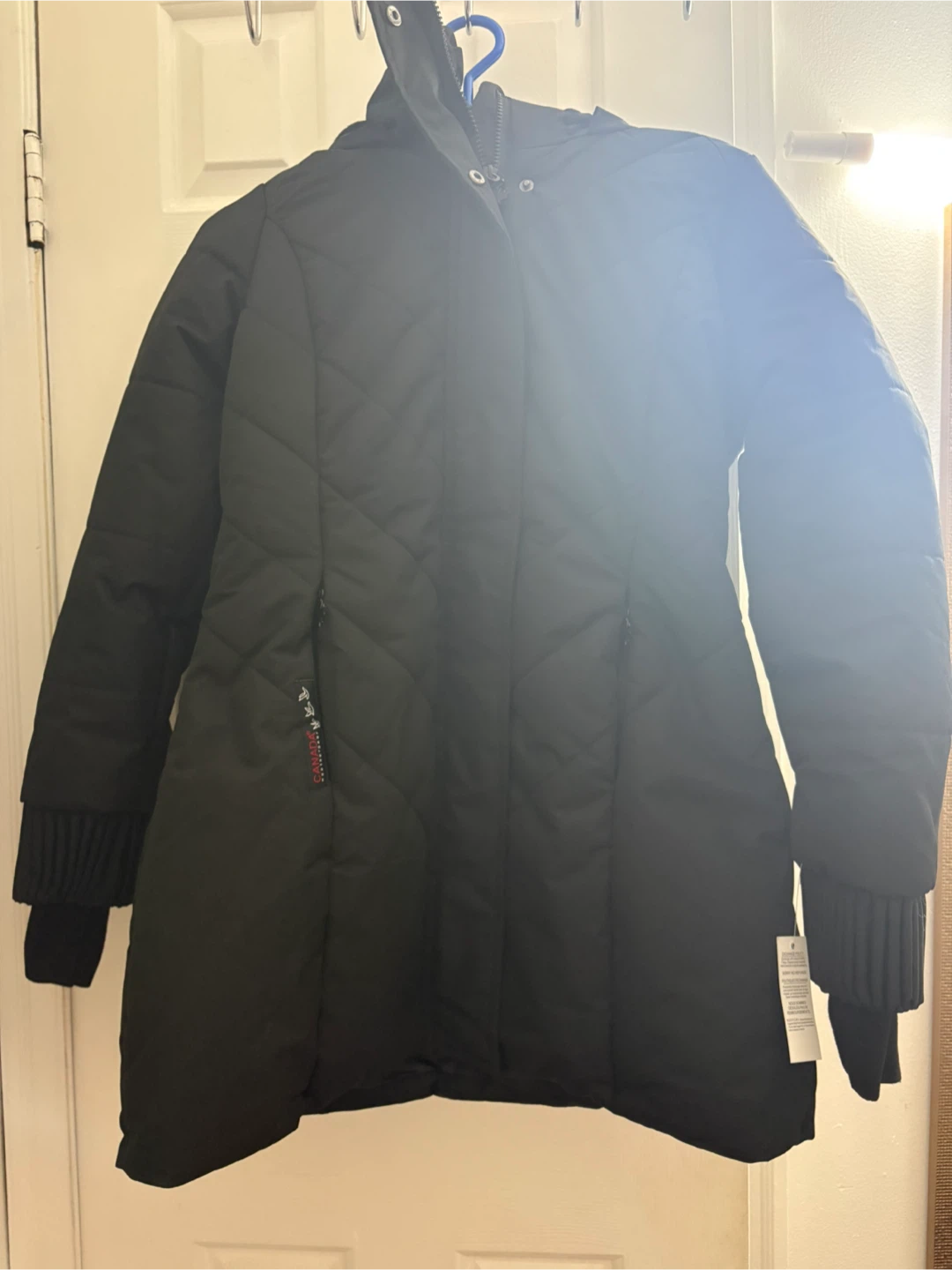 Canada Weather Gear Black Insulated Winter Coat M/M