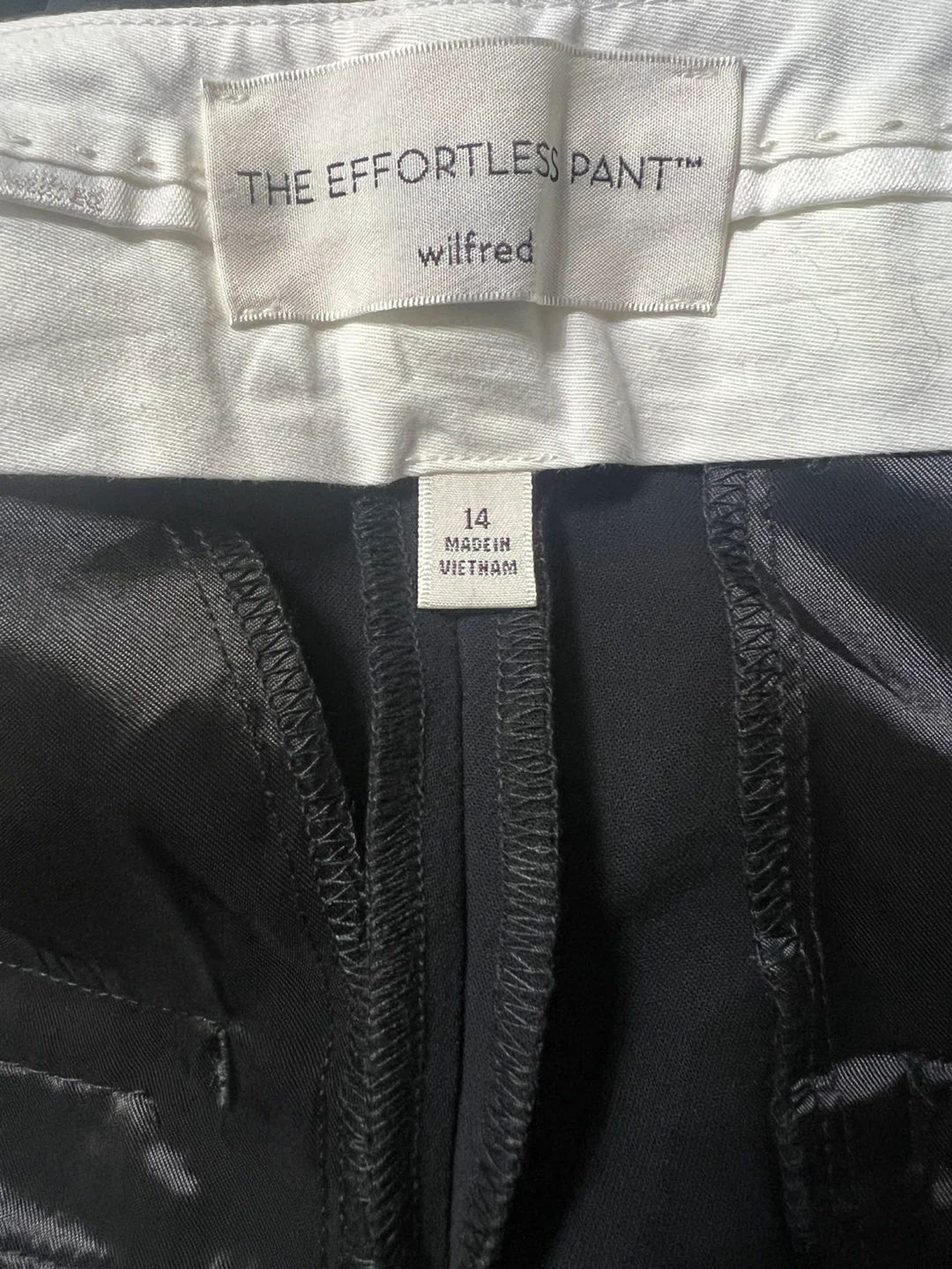 Wilfred The Effortless Pant Black Size 14 - photo 4