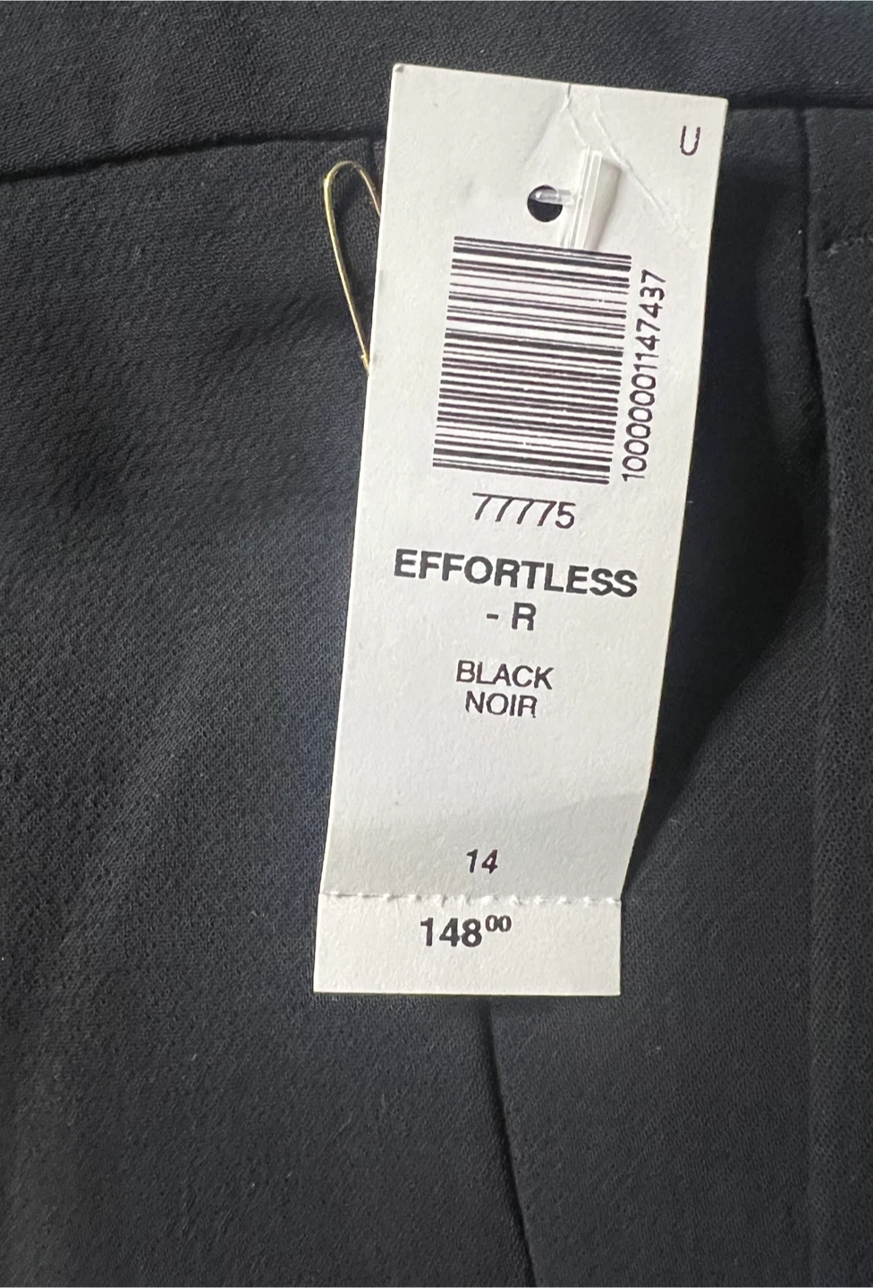 Wilfred The Effortless Pant Black Size 14 - photo 3