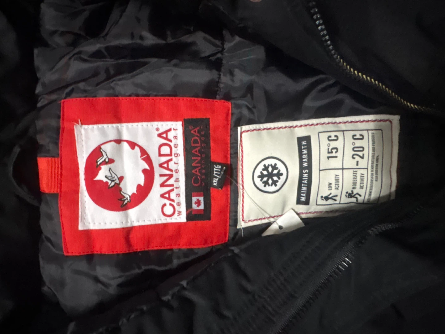 Canada Weather Gear Black Winter Parka Jacket XXL/TTG - photo 2