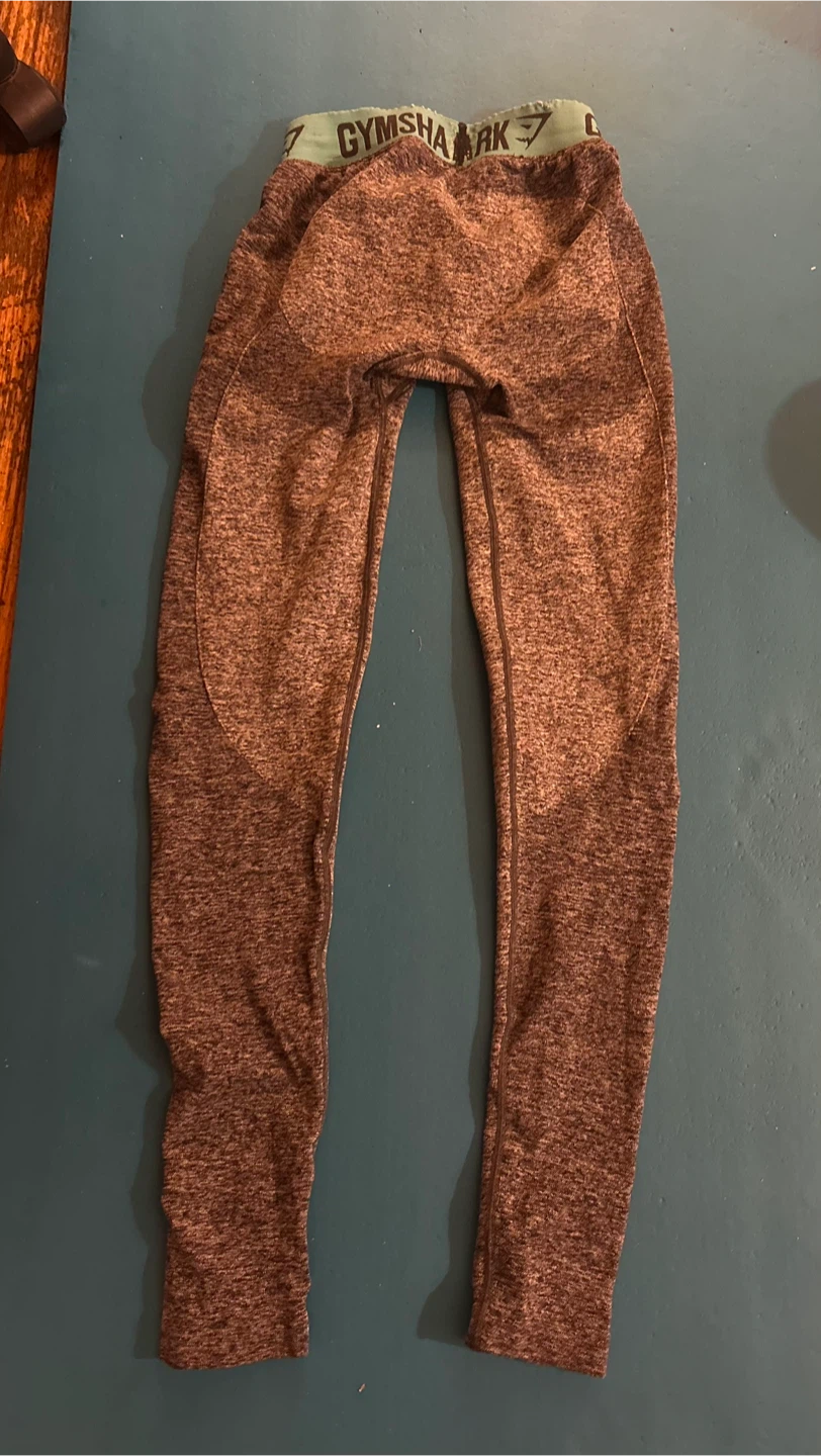 Gymshark Grey Marl Seamless Leggings XS 🥕 - photo 4