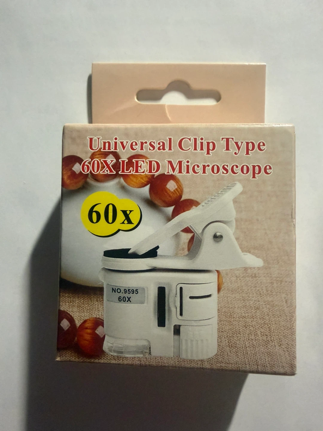 Universal Clip Type 60X LED Microscope