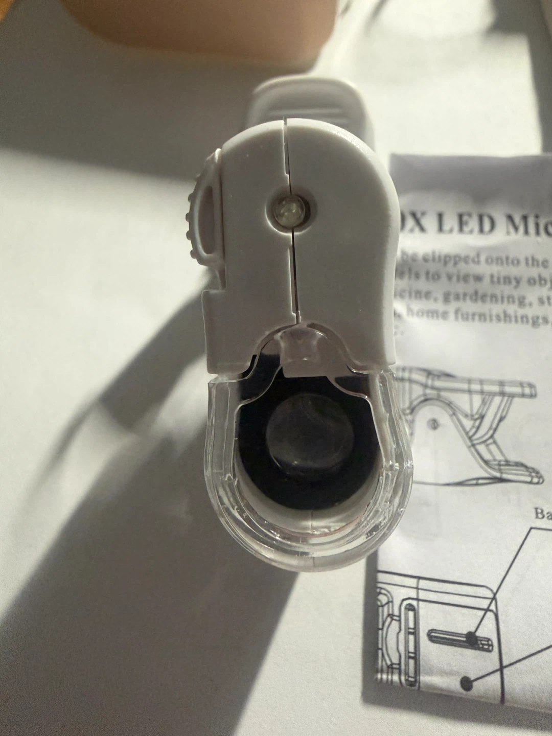 Universal Clip Type 60X LED Microscope - photo 4