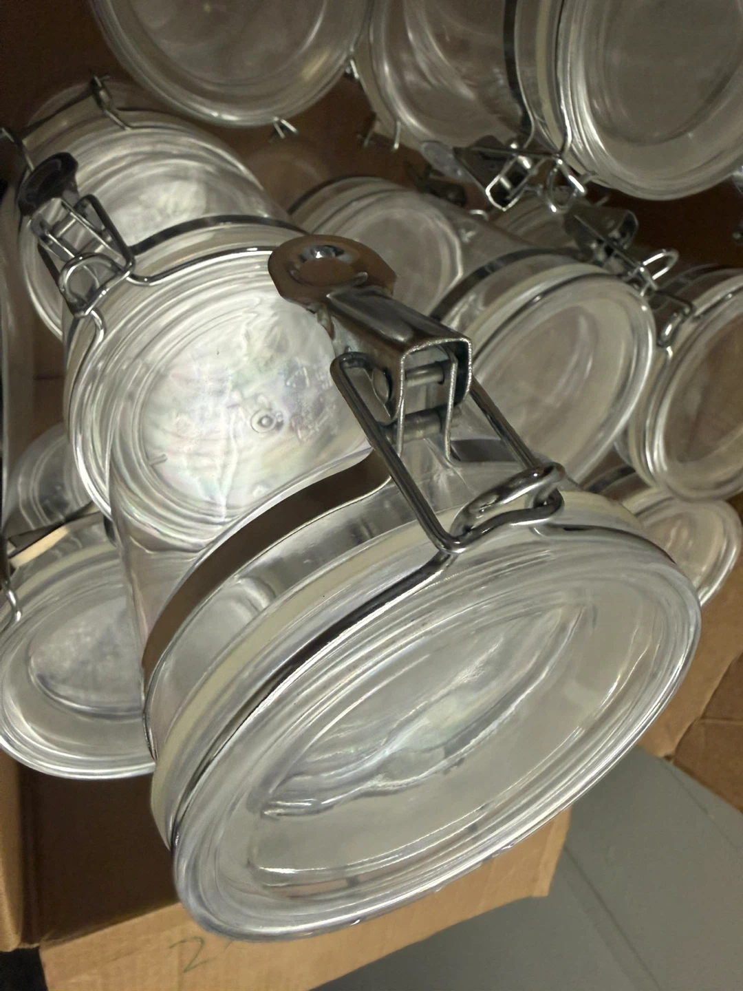 Plastic Storage Jars with Locking Airtight Lid - photo 3