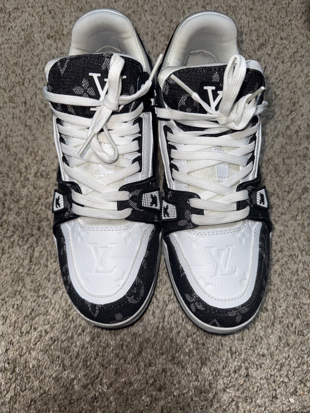 Louis Vuitton LV Trainer Sneakers Size 8.5 - photo 2