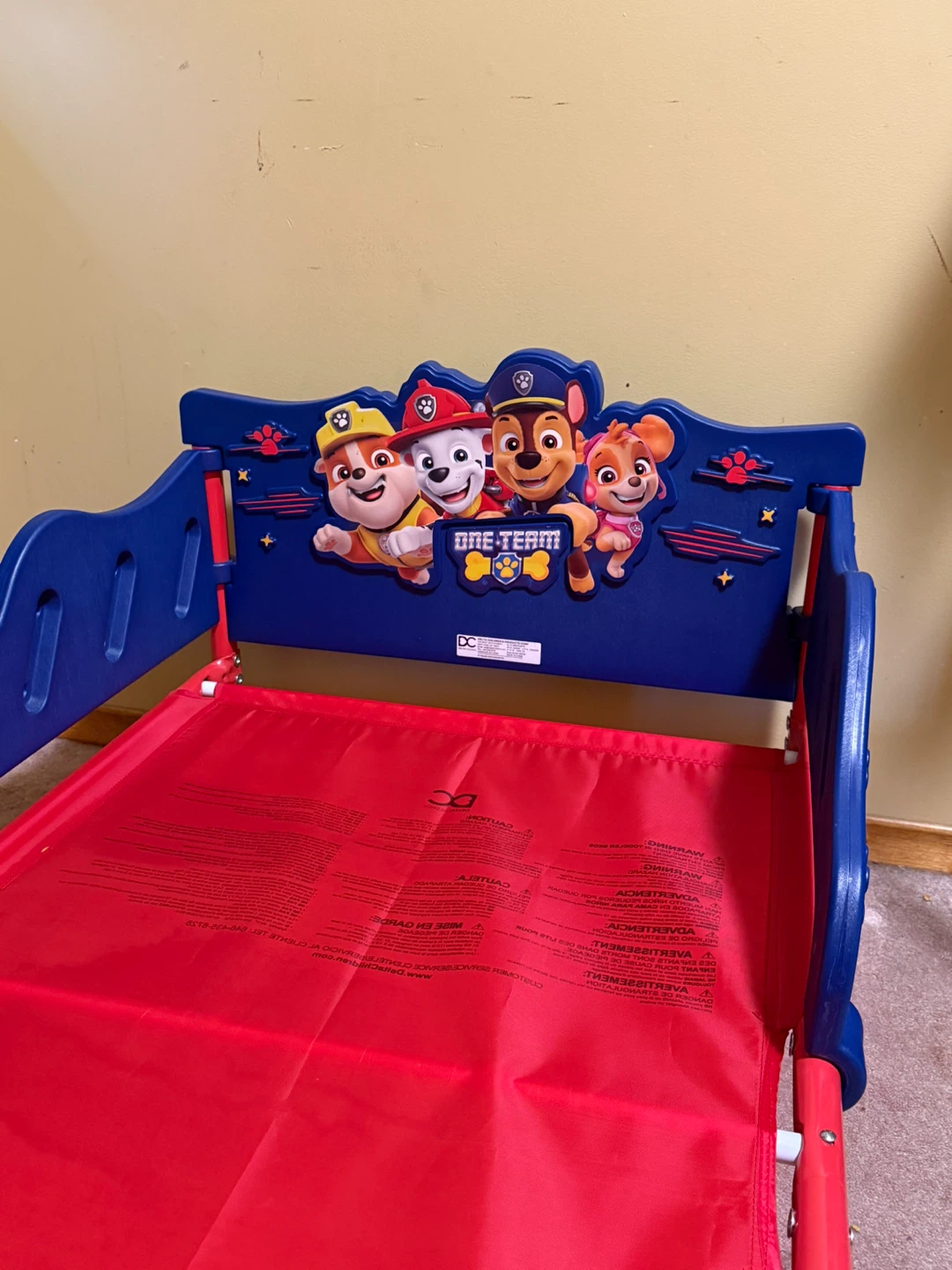 Paw Patrol Toddler Bed - photo 3